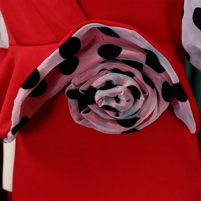 Fashion Polka Dot Tulle Women Dresses