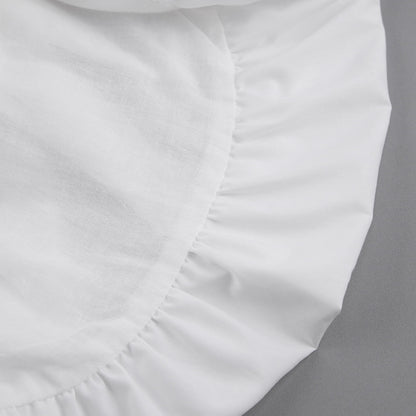 Summer Puff Sleeves Women Mini Dresses
