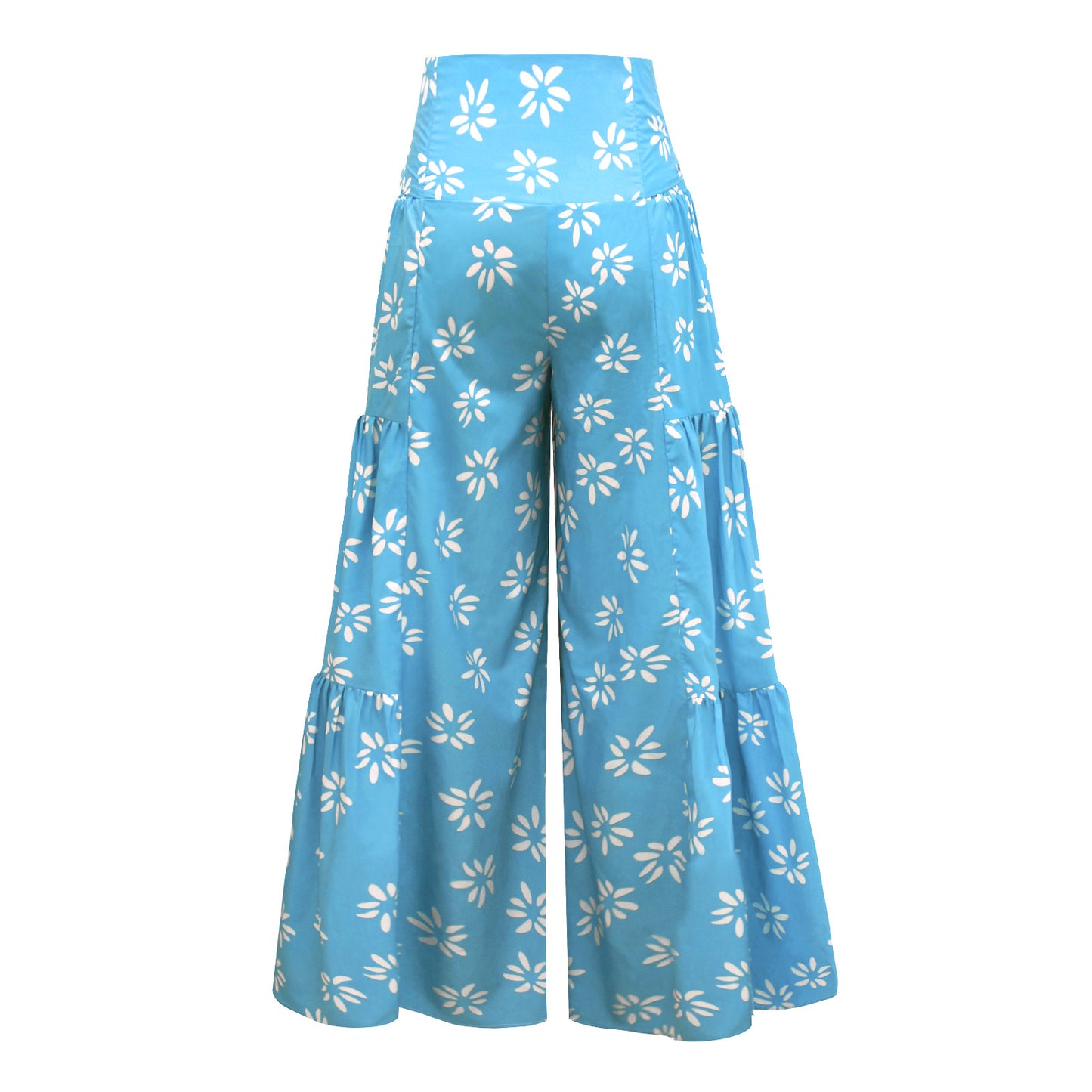 Casual Dyed Trumpet Pants for Women