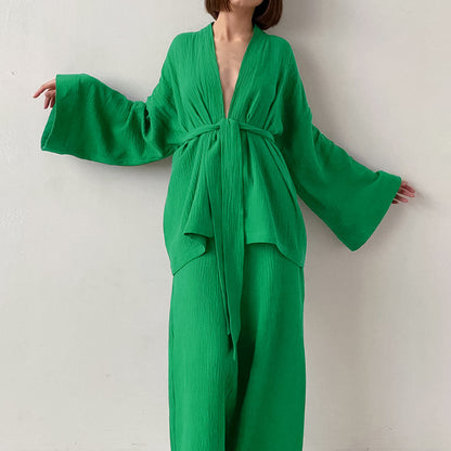 Women Casual Long Sleeves Home Wear Suits