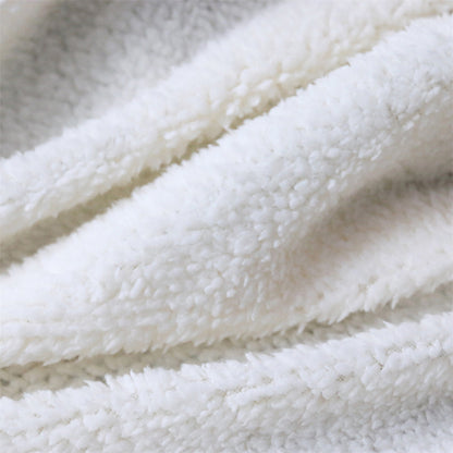 3D Christmas Design Double Thicken Warm Blankets