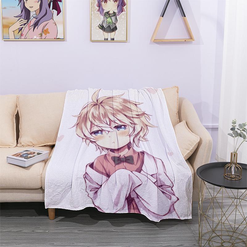Animation Seraph Print Fleece Soft Blanket-7-50*60(inch)-Free Shipping at meselling99