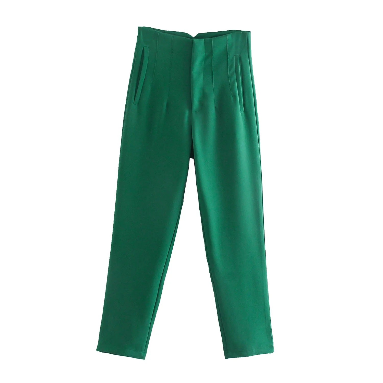 Elegant High Waist Summer Slim Casual Pants for Women