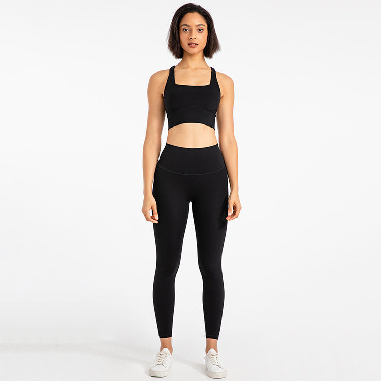 Sexy Women Outdoor Running Yoga Sets for Exercising