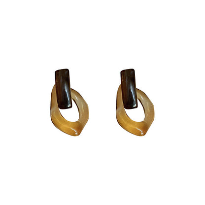 Acrylics Geometry Shaped Vintage Women Earrings