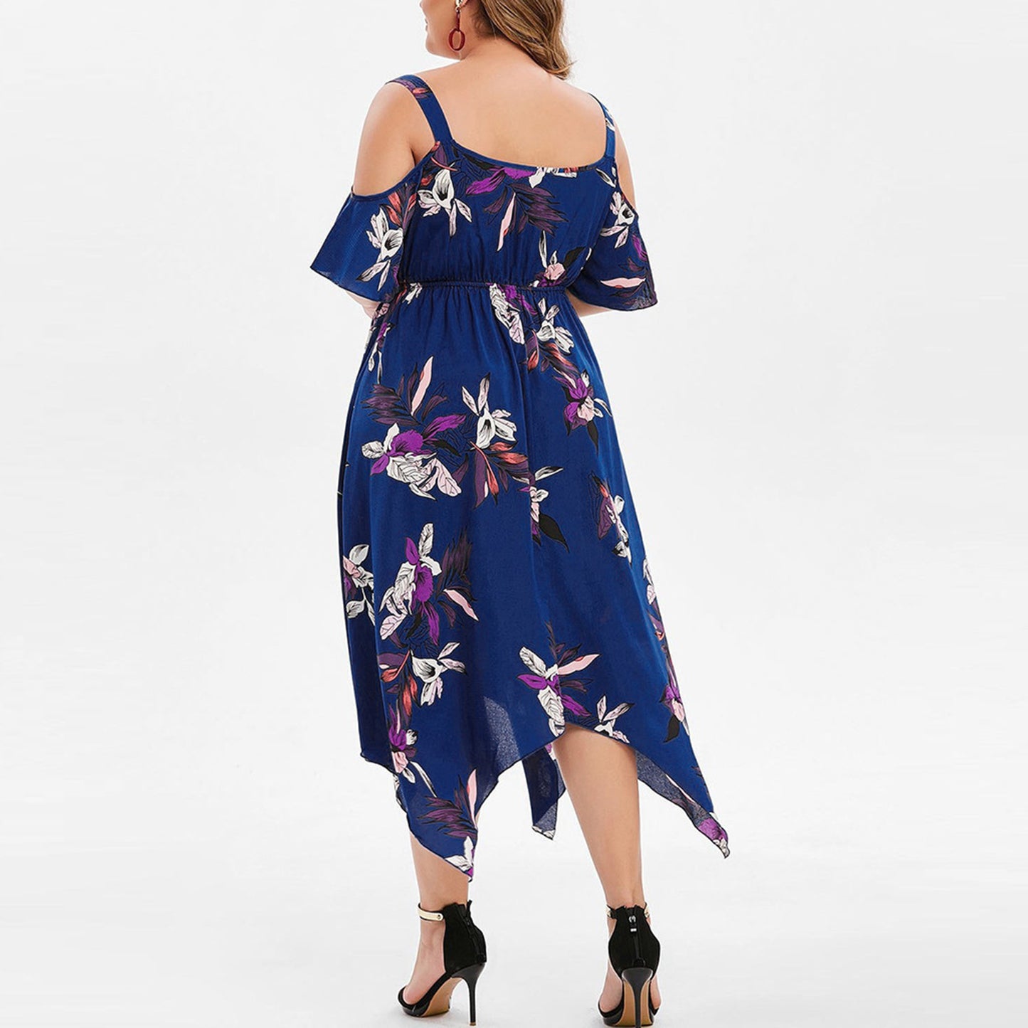 Summer Chiffon Women Plus Sizes Dresses