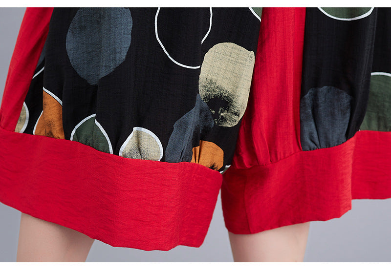 Casual Summer Irregular T Shirts and Wide Legs Cropped Pants