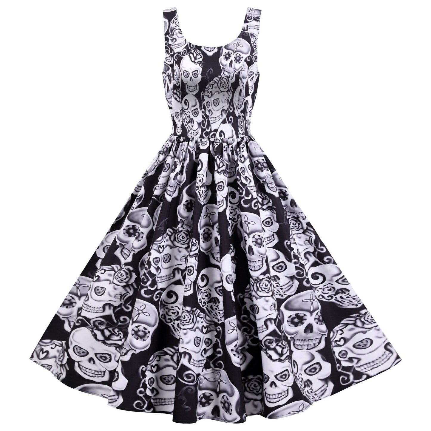 Sexy Tank Top Vintage Halloween Dresses-STYLEGOING