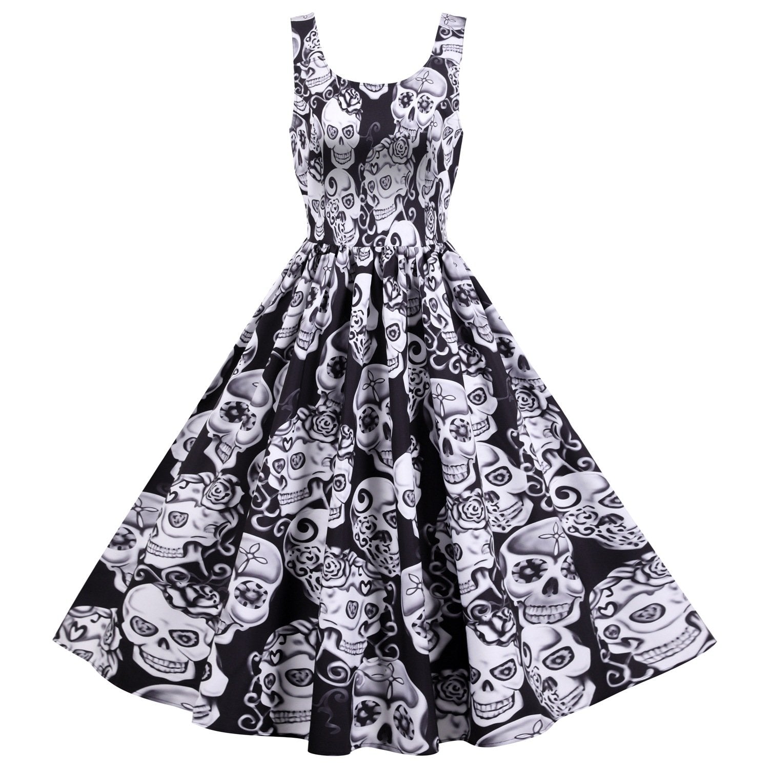 Sexy Tank Top Vintage Halloween Dresses-STYLEGOING