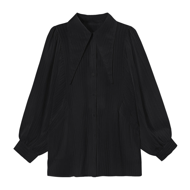 Designed See Through Long Sleeves Shirts for Women