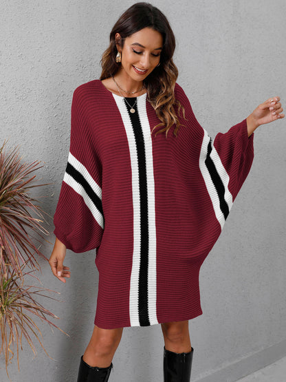 Casual Knitting Bat Sleeves Knitting Sweaters for Women