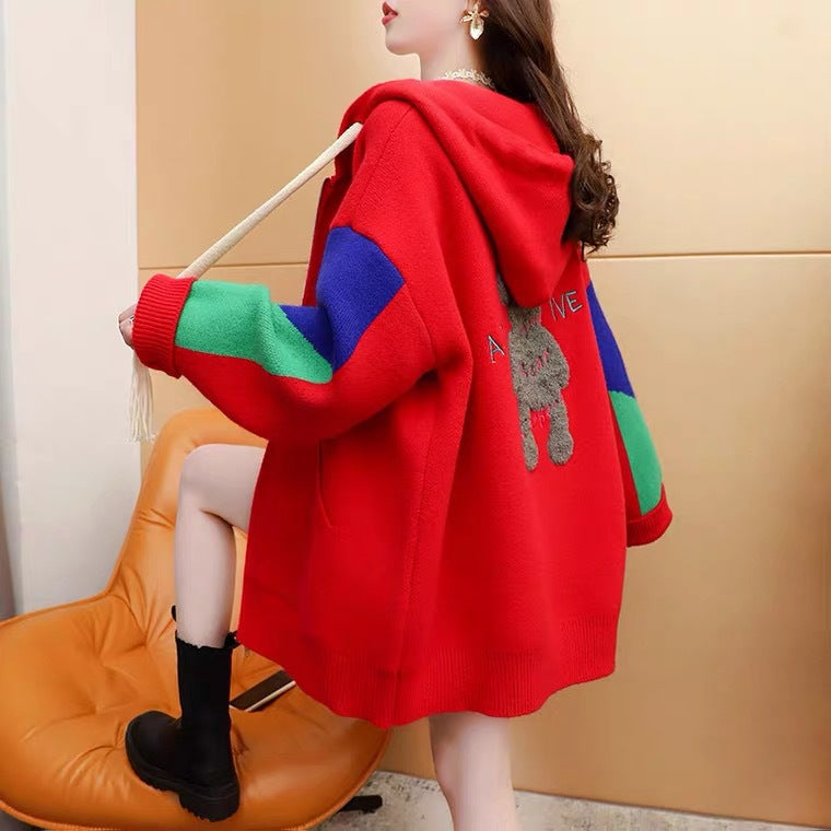 Winter Warm Women Knitting Outerwear