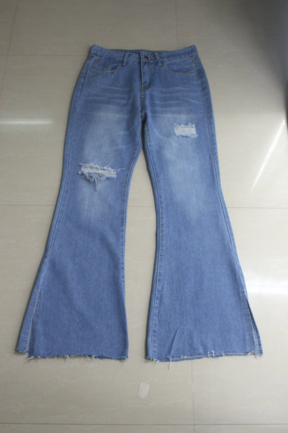 Casual Straight Women Autumn Jeans