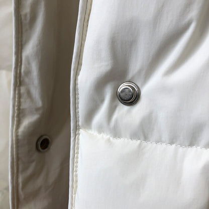 Winter Stand Collar Warm Cotton Short Coats for Women