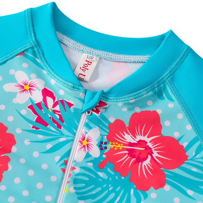 Long Sleeves Summer Beach Swimsuits for Girls