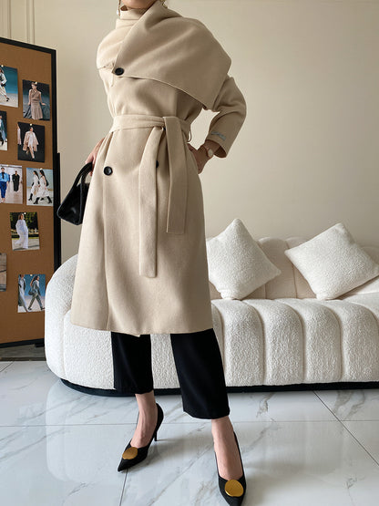 Desined Luxury Woolen Overcoats for Women