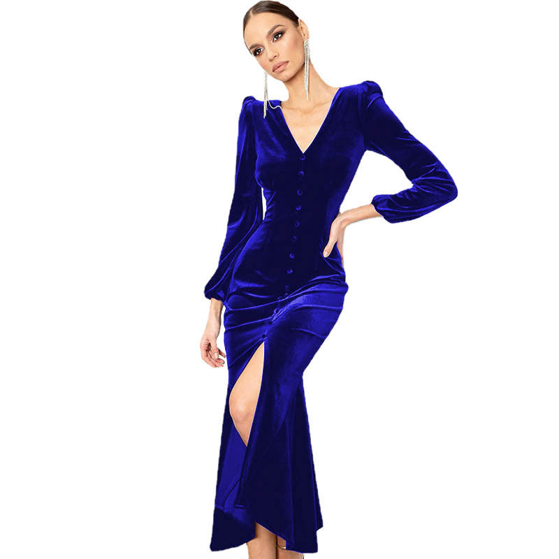 Elegant Fall Long Dresses for Women
