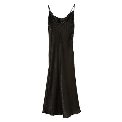 Sexy Designed Luxury Satin Sleeveless Party Dresses
