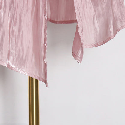 Luxury Elegant Feather Design Pink Long Dresses