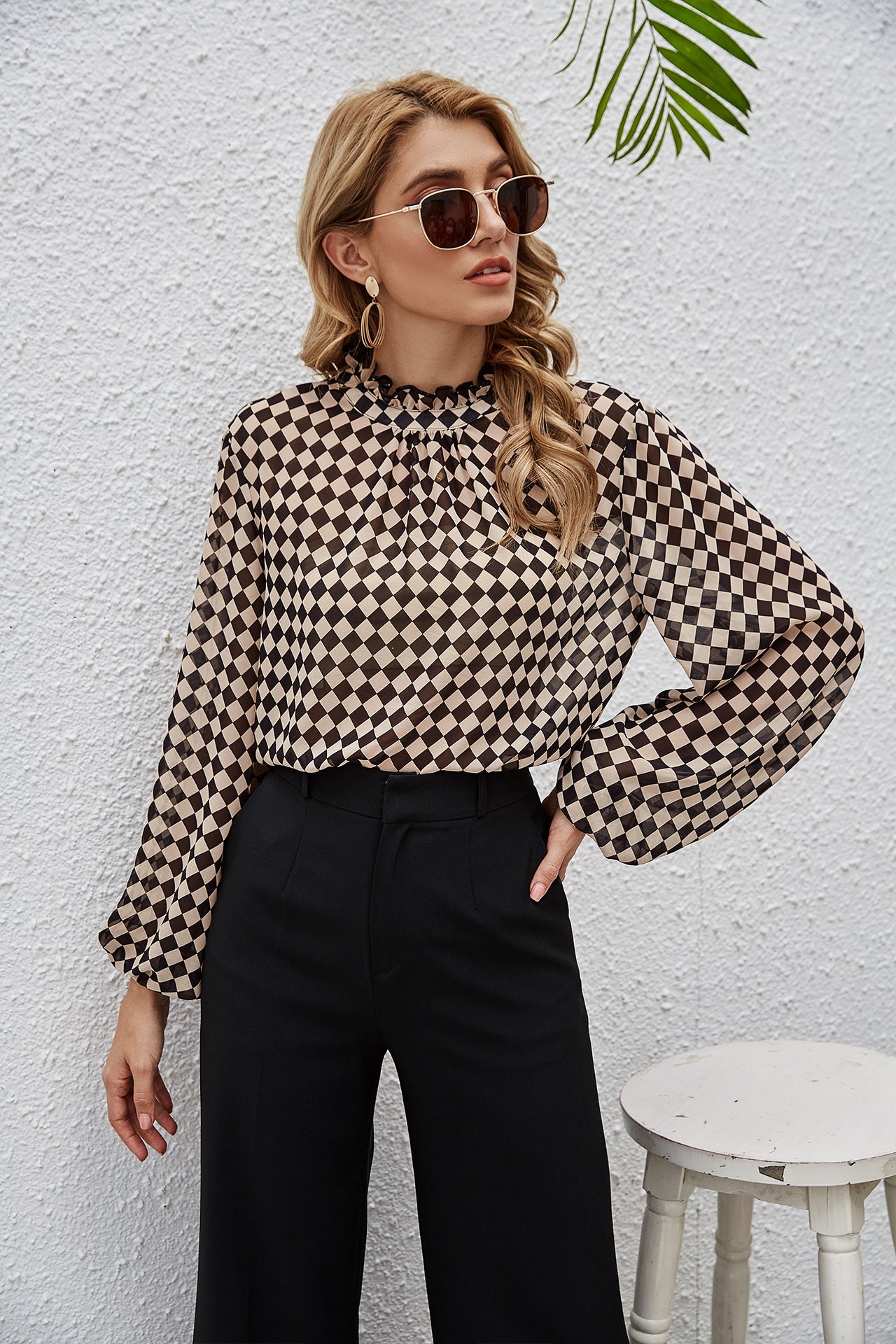 Casual Chiffon Women Blouses