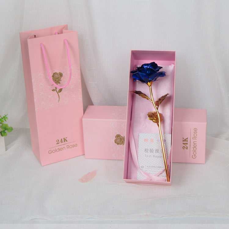 Gold Rose for Valentine's Day Gifts