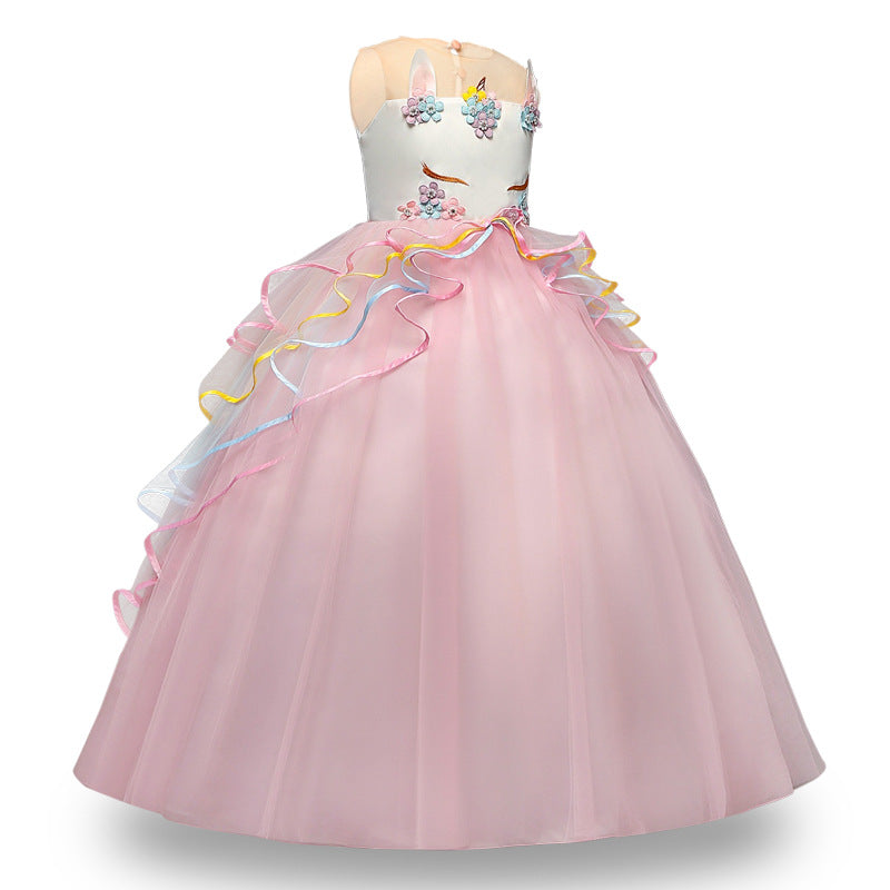 Lovely Unicorn Princess Ball Gown Dresses