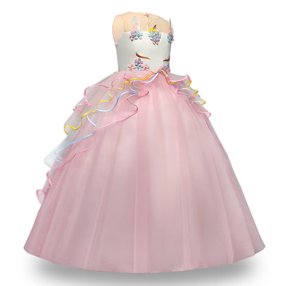 Lovely Unicorn Princess Ball Gown Dresses