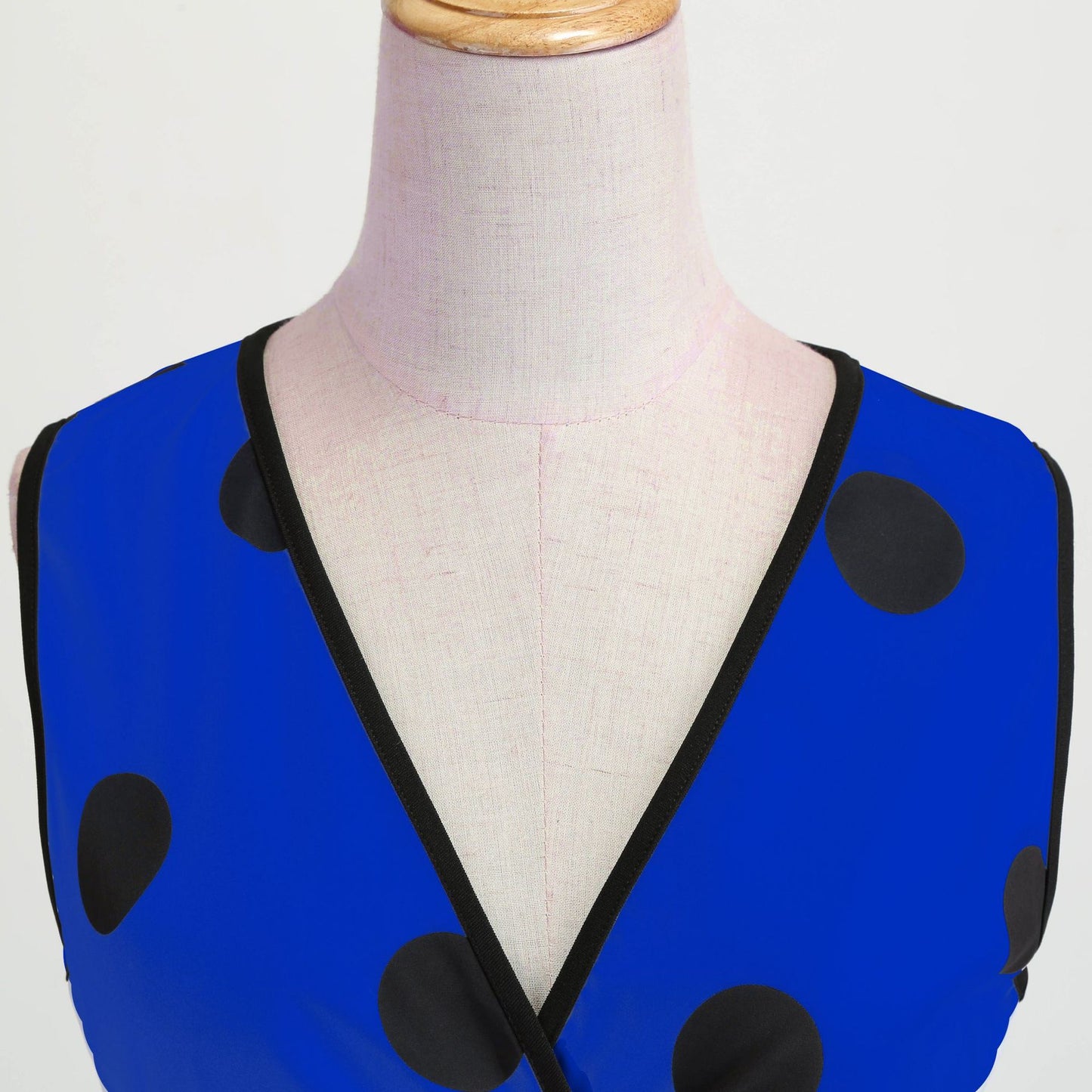Summer Sleeveless Polka Dot Dresses