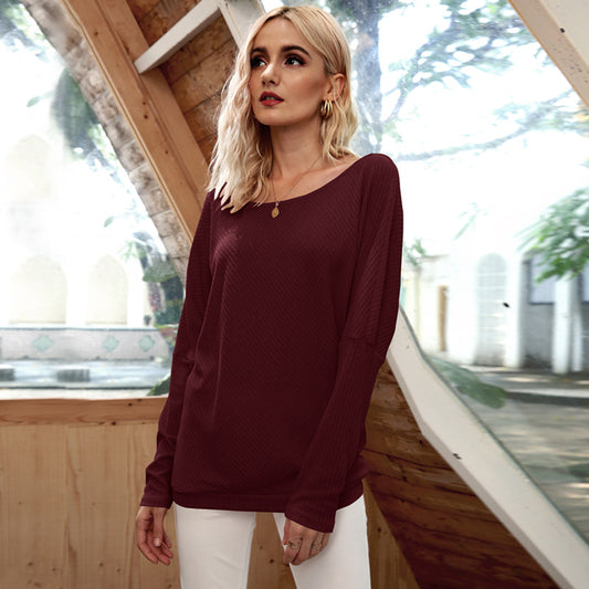Sexy Off The Shoulder Batwing Women Blouses for Women