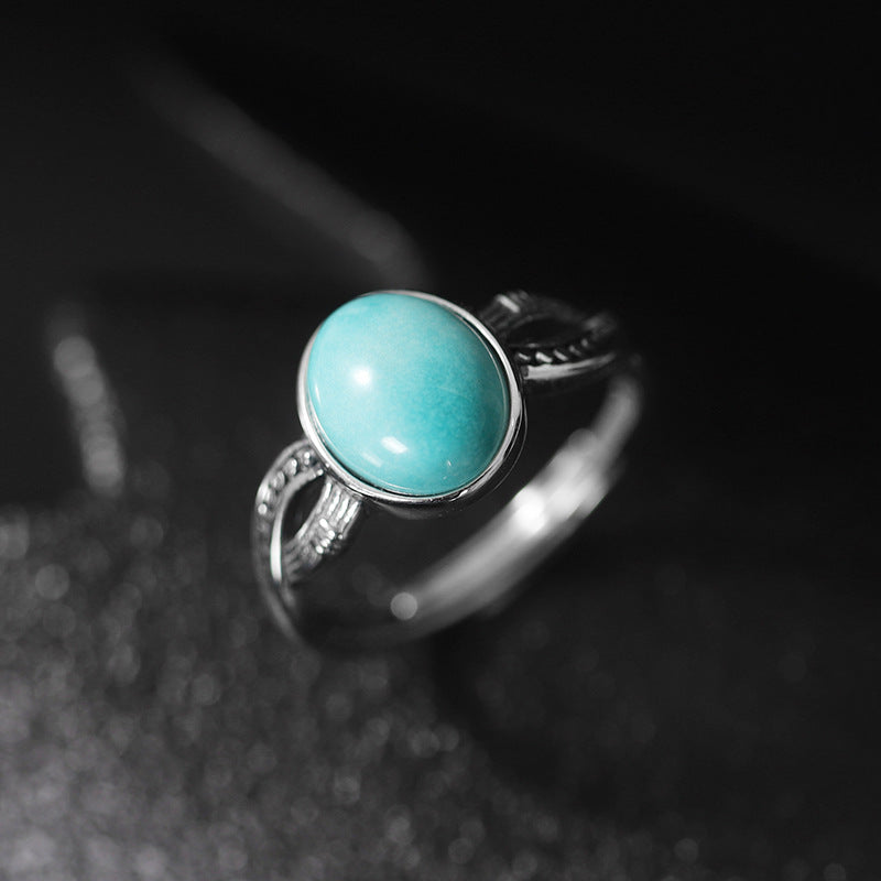 Antique Hollow Out Sterling Silver Rings for Women