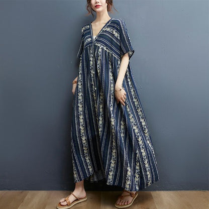 Summer Plus Sizes Long Cozy Dresses