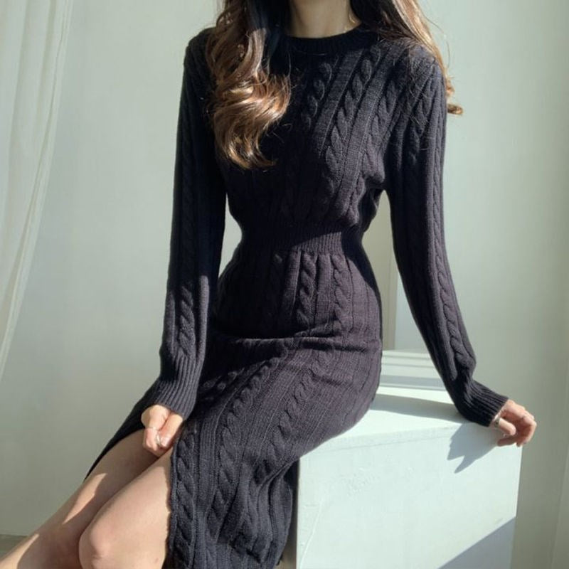 Vintage Designed Knitted Dresses