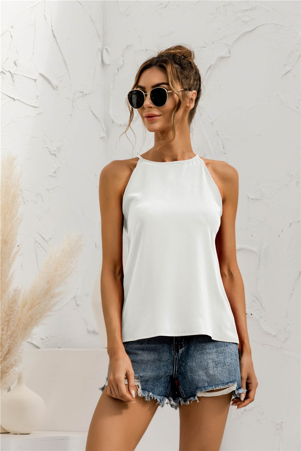 Sexy Summer Halter Crop Tops for Women