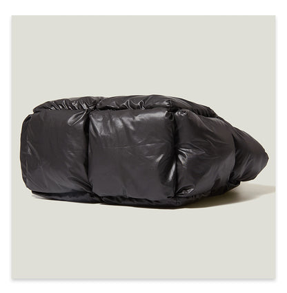 Fashion Down Women Handbags for Winter