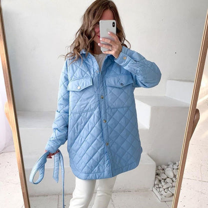 Winter Warm Cotton Overcoats for Women
