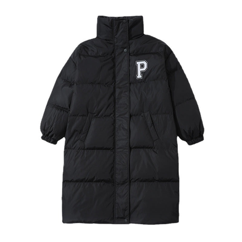 Casual Winter Long Down Overcoats for Women