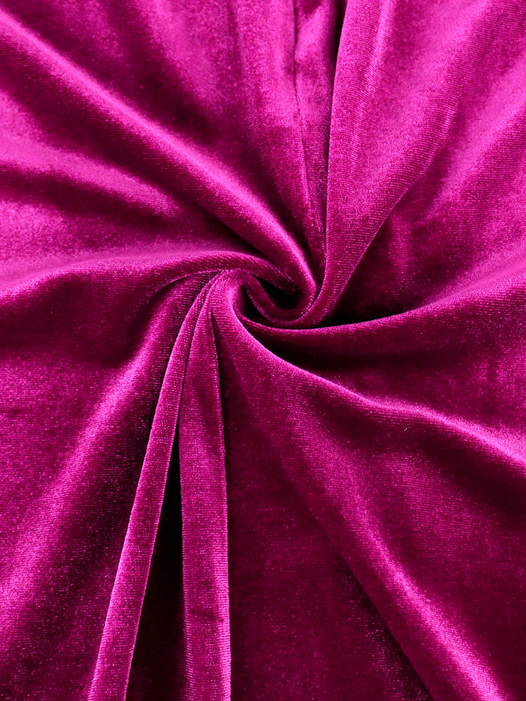 Vintage Split Front Lady Party Dresses