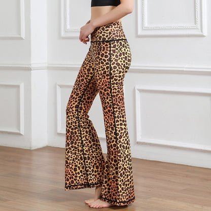 Casual High Waist Trumpet Yoga Pants for Women