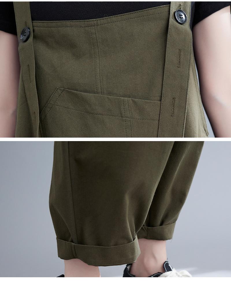 Summer Causl Loose Plus Sizes Jumpsuits-STYLEGOING