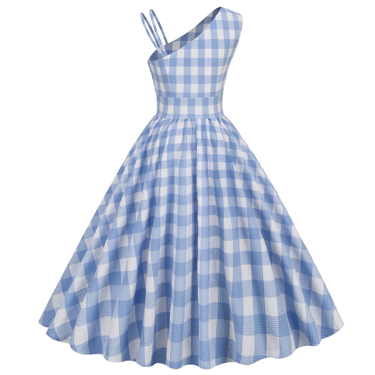 Vintage High Waist Sleeveless Women Dresses