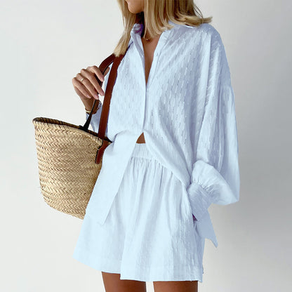 Casual Designed Shirts & Shorts Summer Outfits