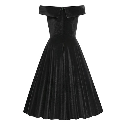 Off The Shoulder Merry Christmas Dresses