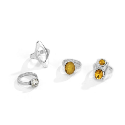 Punk Style Vintage Ring Set for Women