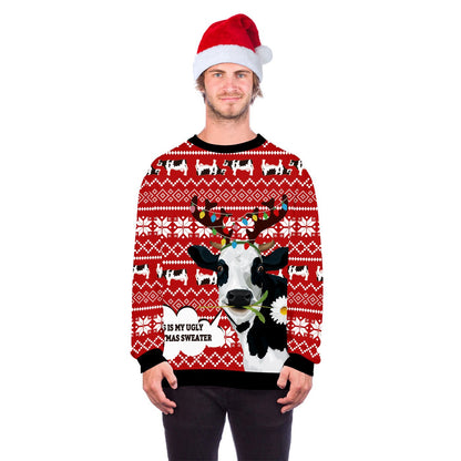 Christmas Cat His-and-hers Hoodies Sweaters