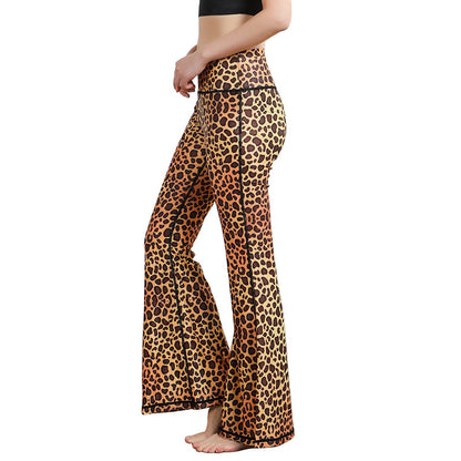Casual High Waist Trumpet Yoga Pants for Women