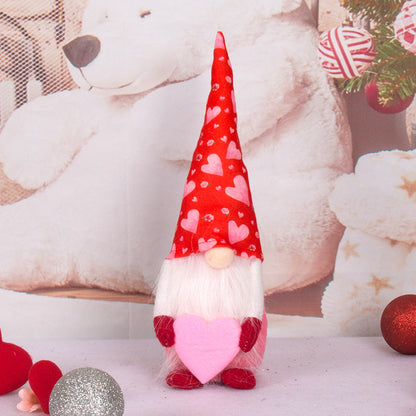 Cute Faceless Doll for Valentine's Day Wedding Day