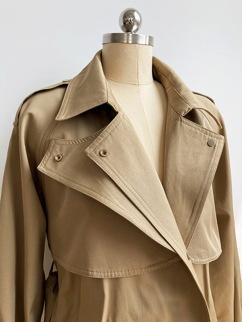 Classy Women Long Windbreak Coats