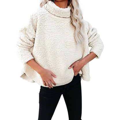 Women Warm Turtleneck Woolen Plus Sizes Winter Sweaters