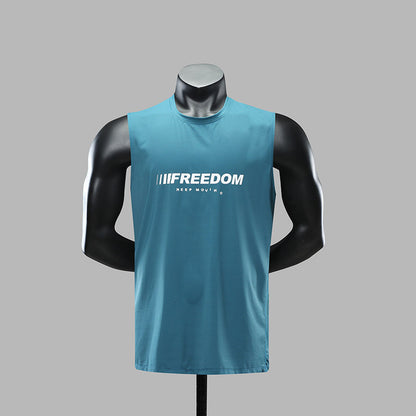 Sports Quick Drying Men Sleeveless T Shirts