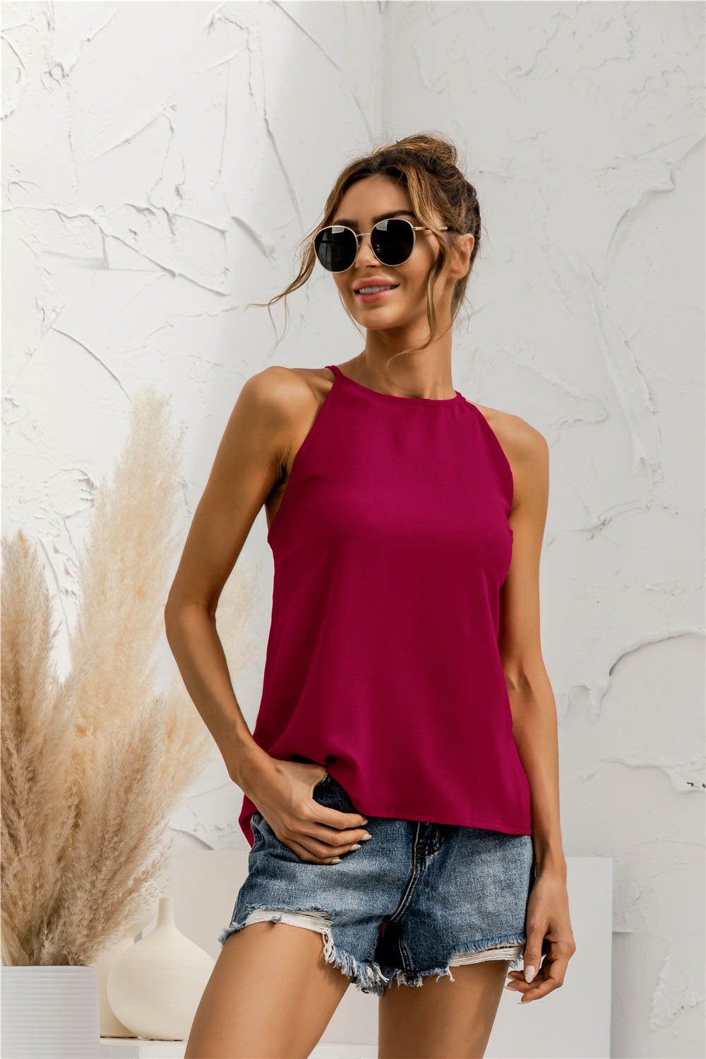 Sexy Summer Halter Crop Tops for Women
